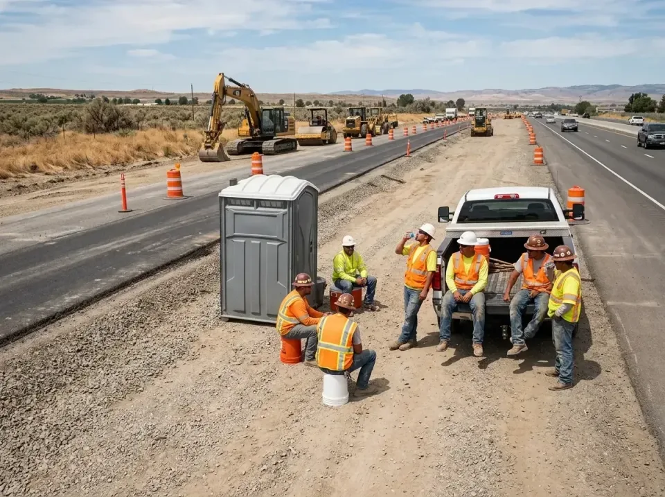 highway-road-construction-crew-007 — frequently asked questions, Porta Potty and Restroom Rentals in Santa Rosa, CA